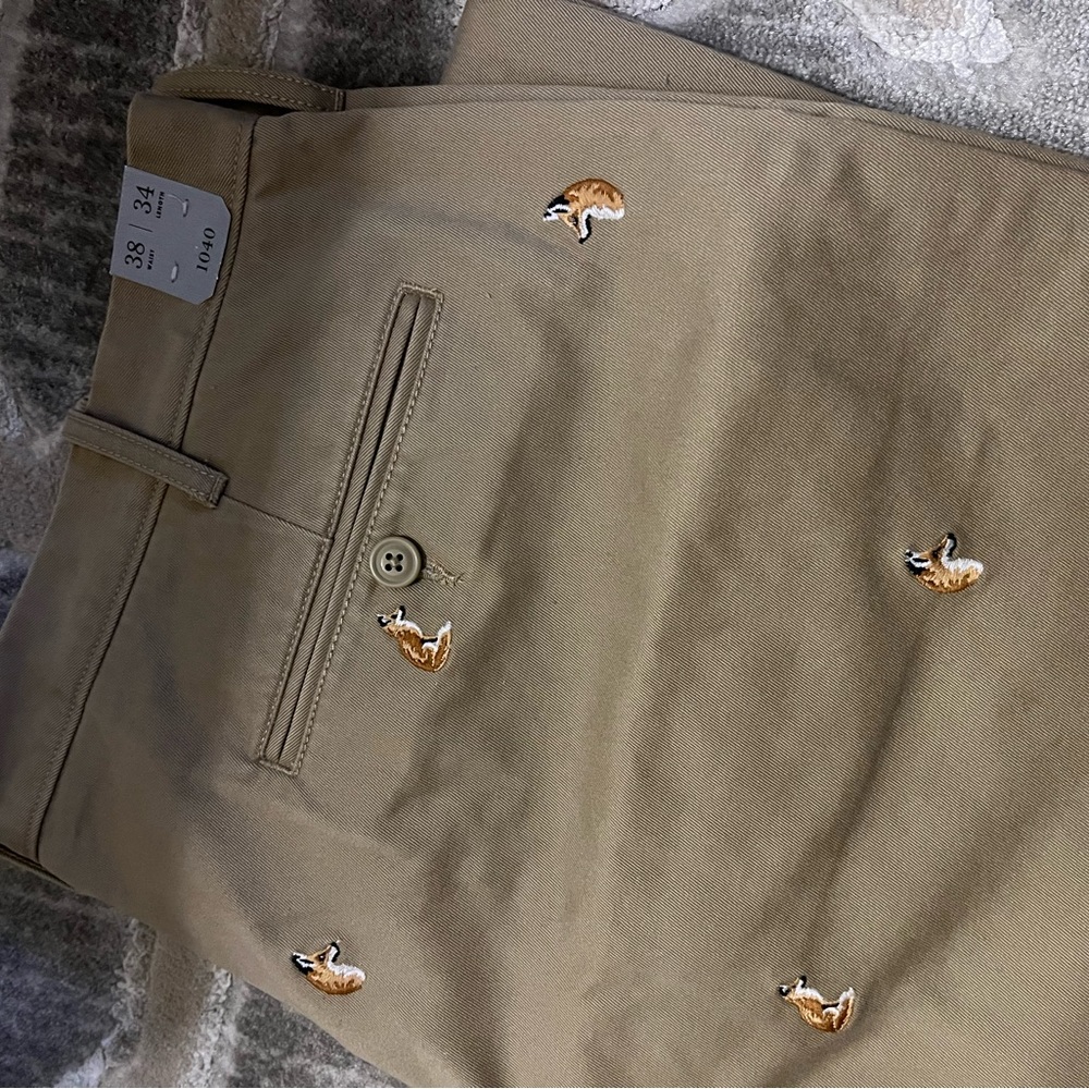 J crew fox khaki pants